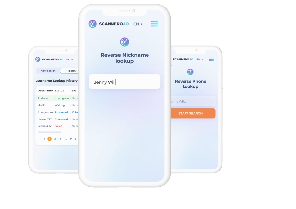 Scannero - Reverse username lookup 